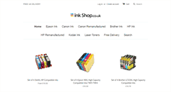 Desktop Screenshot of inkshop.co.uk