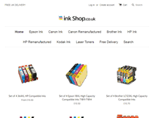 Tablet Screenshot of inkshop.co.uk
